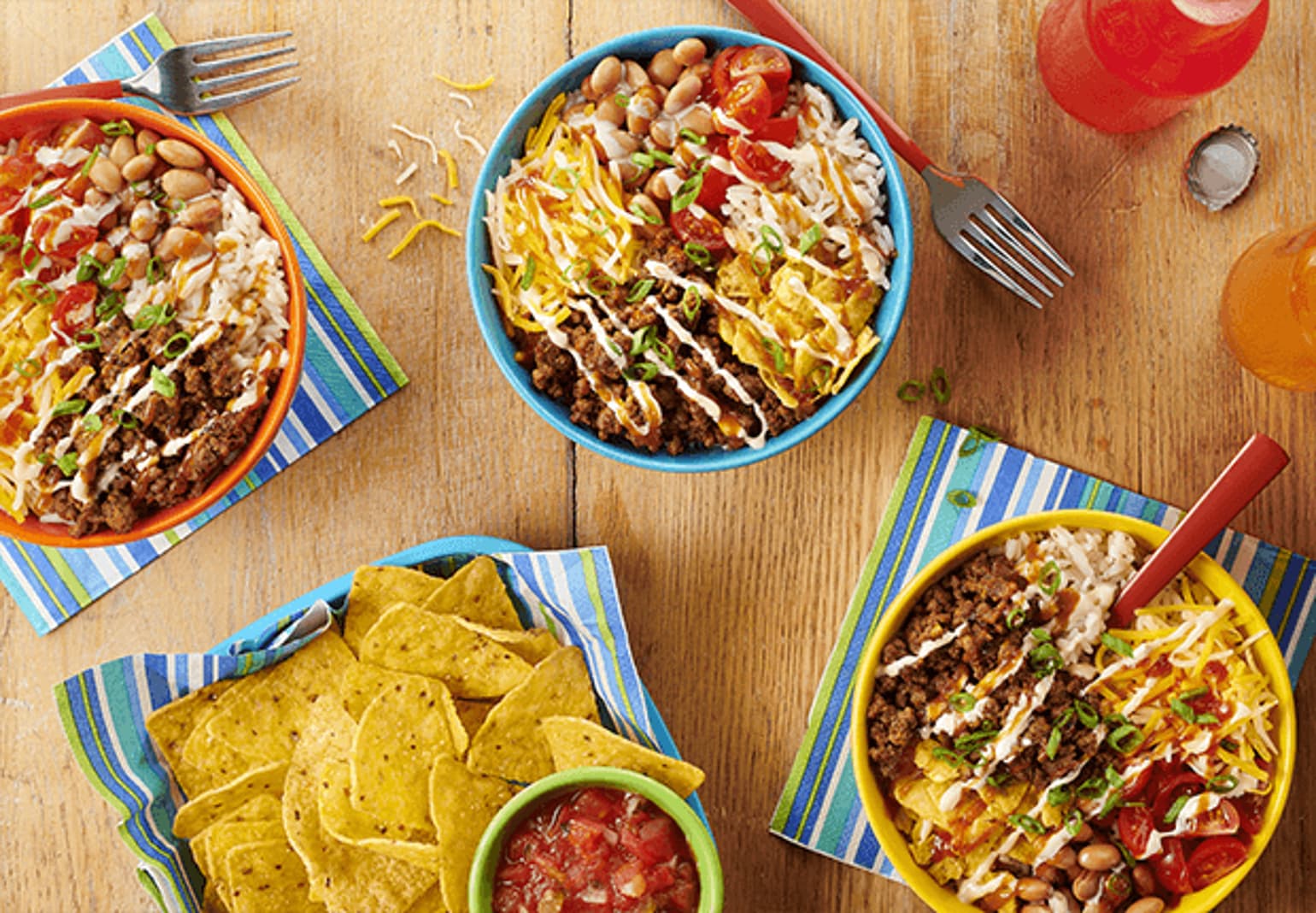 Easy Beef Burrito Bowls